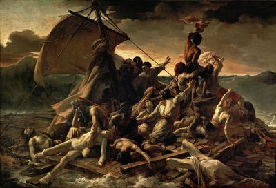 Das Floß der Medusa, 1819 von Theodore Gericault